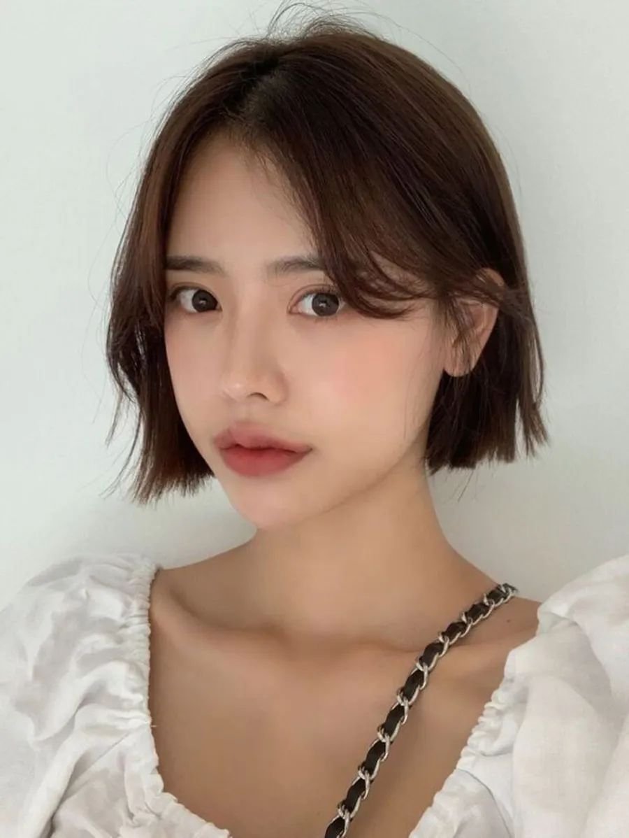 tóc ngắn cho mặt dài và gầy đẹp