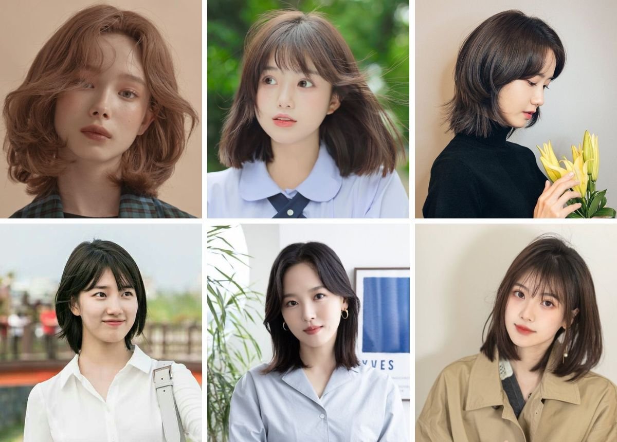 tóc ngang vai hot trend