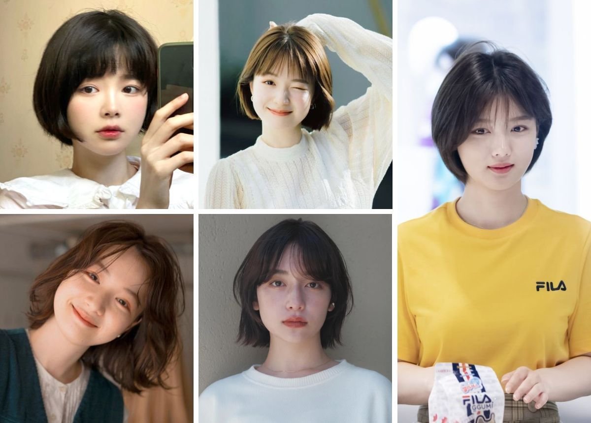 tóc thưa mặt tròn