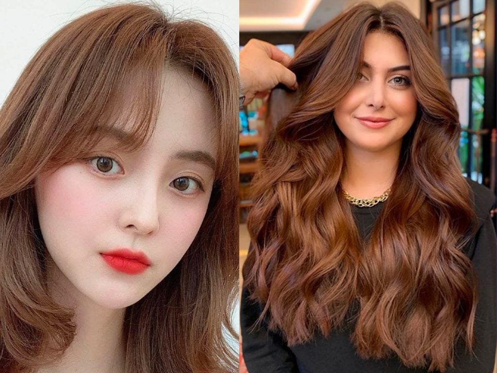 màu tóc phù hợp da ngăm