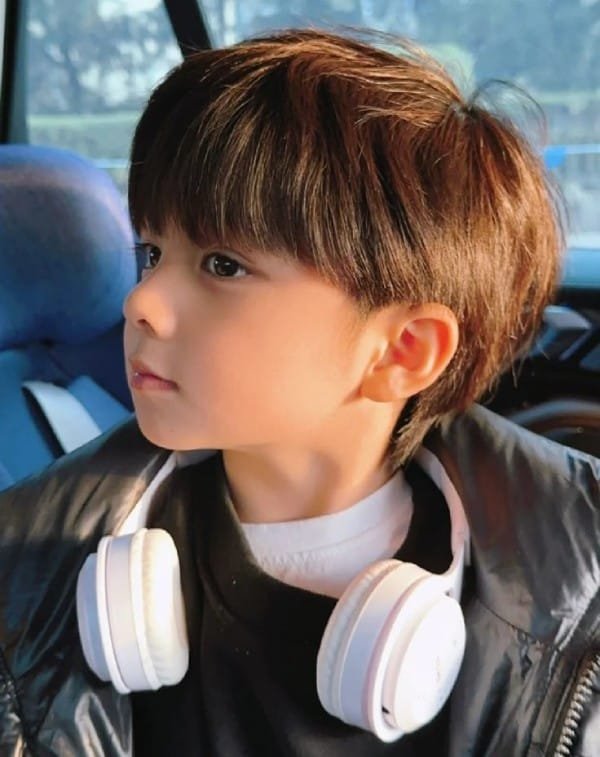 tóc học sinh cho bé trai 7 tuổi