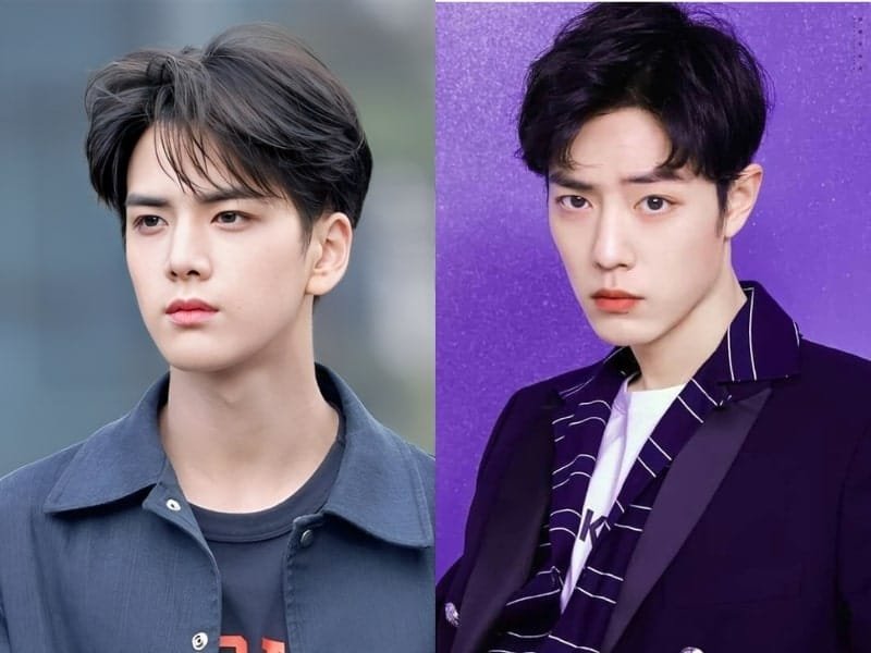 tóc 7/3 vuốt rủ nam