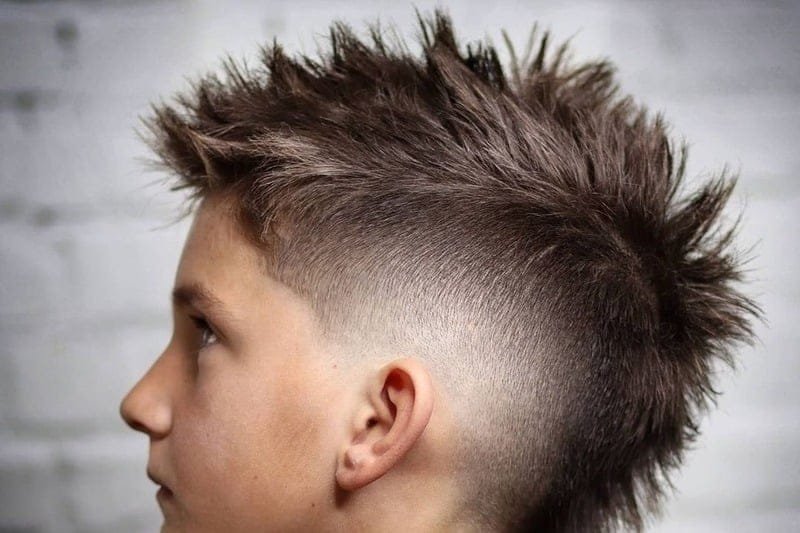 kiểu tóc bé trai phong cách 