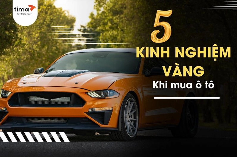 Kinh nghiệm vay mua xe ô tô từ ngân hàng