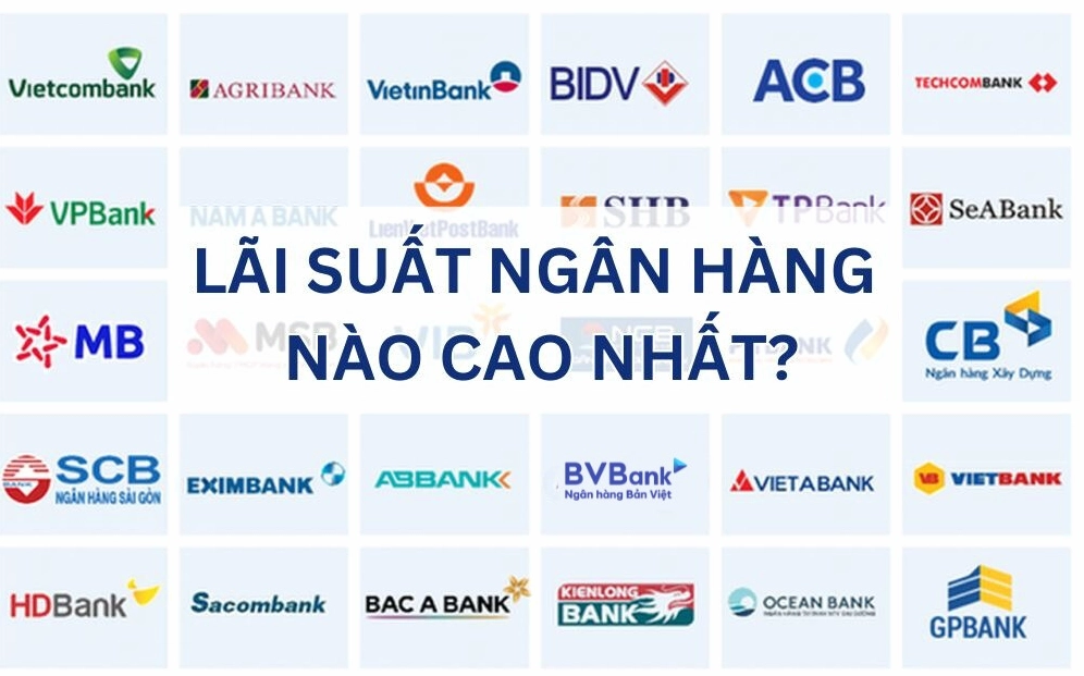 Lãi suất tiết kiệm ngân hàng nào cao nhất hiện nay