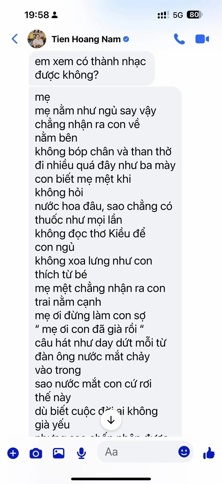Lời quặn thắt ông Hoàng Nam Tiến gửi đến người phụ nữ đặc biệt nhất đời mình, ai ngờ là lời cuối- Ảnh 1.