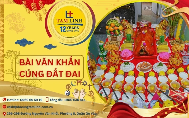 Bài văn khấn cúng đất đai