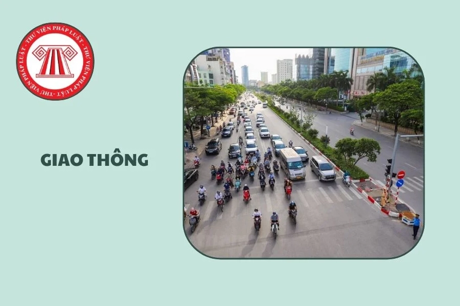 Biển báo giao thông và xe máy, tượng trưng cho quy định pháp luật