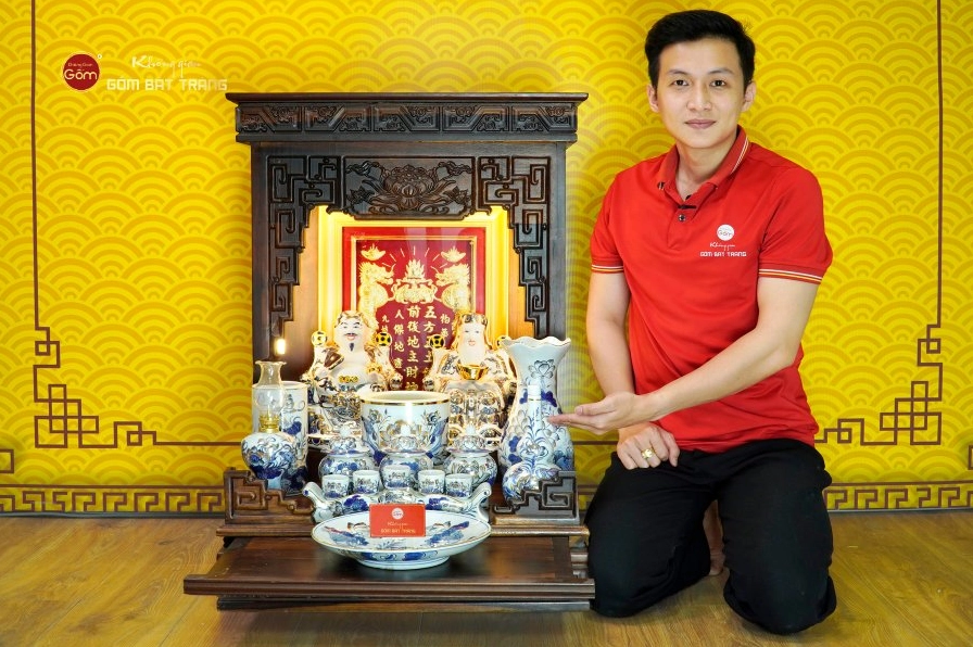 Bộ đồ thờ Thần Tài Thổ Địa Cao Cấp