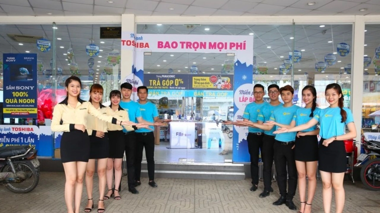 Các vị trí phổ biến trong điện máy xanh tuyển dụng