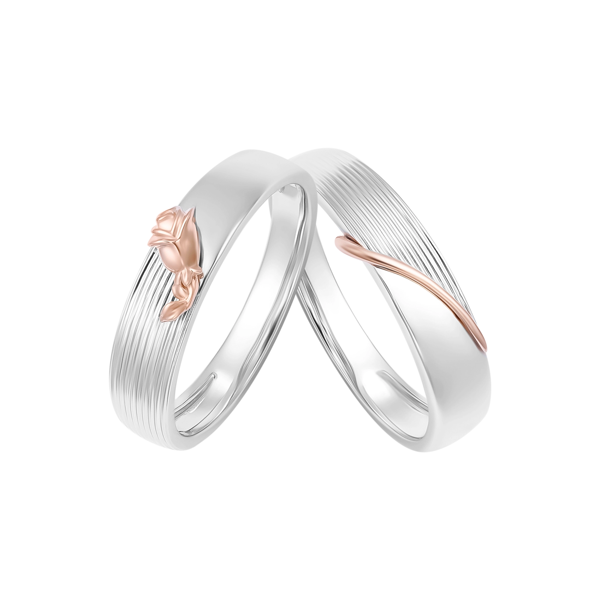 Cặp nhẫn cưới thể hiện tình yêu vĩnh cửu