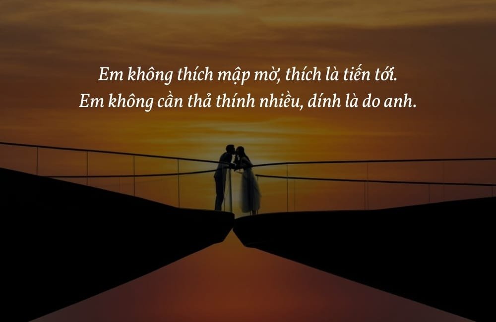 cap thả thính sang chảnh cho nữ ngắn gọn