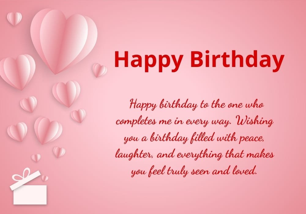 câu chúc sinh nhật hay cho người yêu