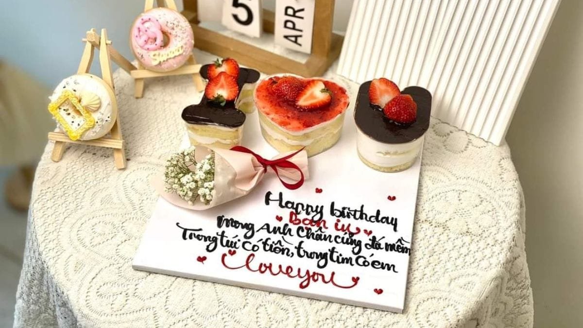chúc sinh nhật người yêu lãng mạn