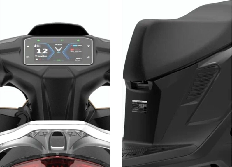 Cụm đồng hồ TFT của VinFast Viper