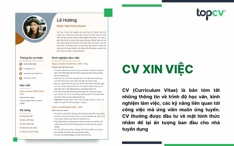 CV xin việc là tài liệu không thể thiếu trong hồ sơ xin việc