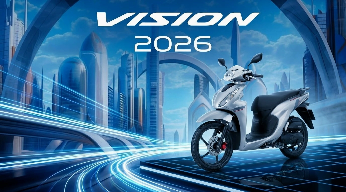 Đánh giá mức tiêu thụ nhiên liệu của Honda Vision 2026 qua 1000km thực tế và các yếu tố ảnh hưởng