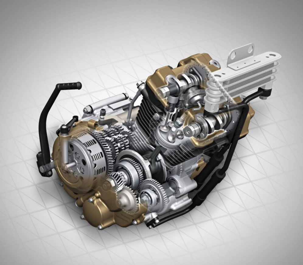 Động cơ của xe Honda Sonic 150R