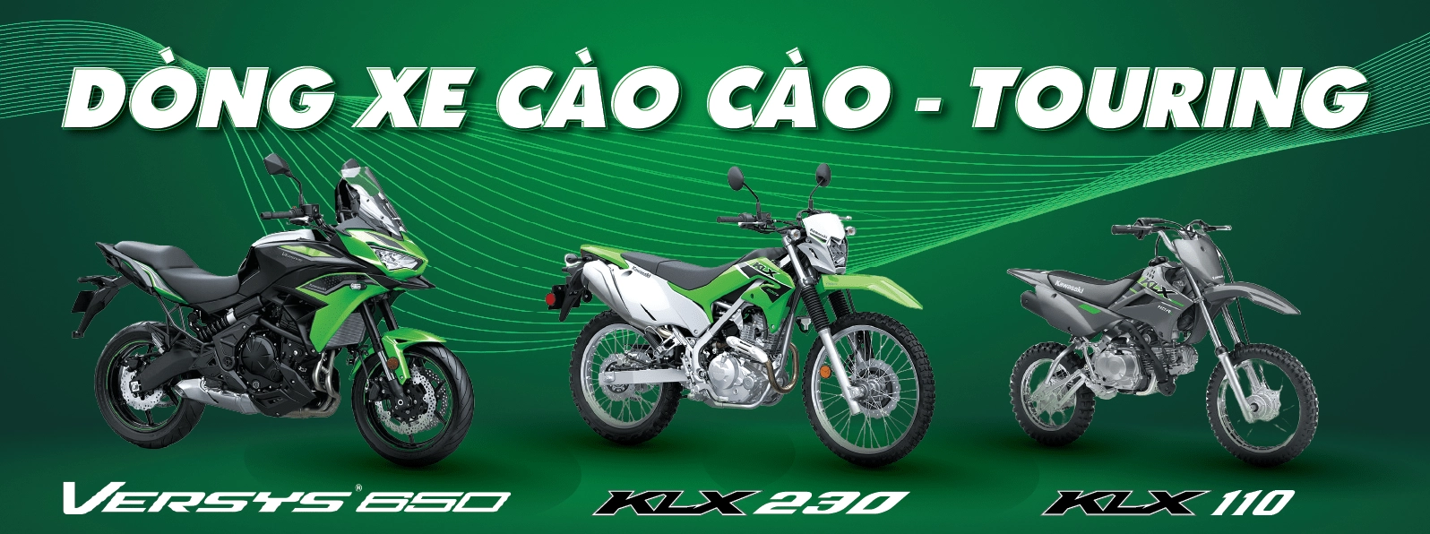 Dòng xe Cào cào - Touring Kawasaki