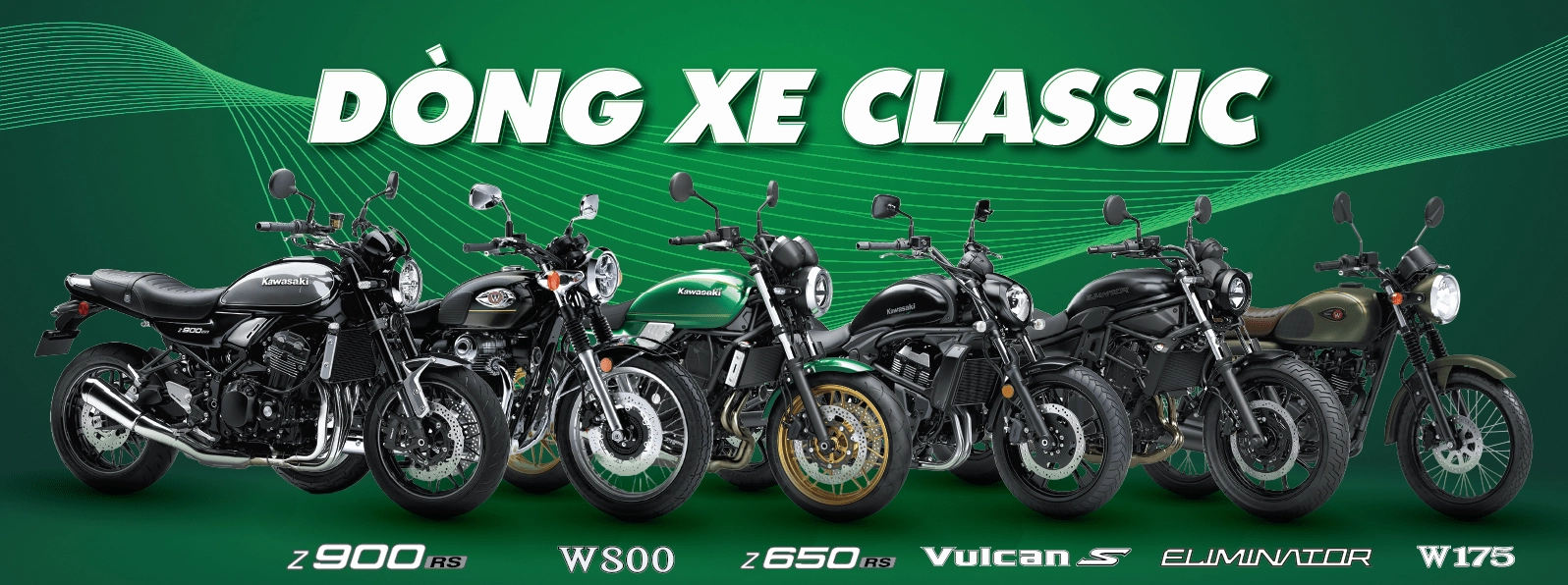 Dòng xe Classic Kawasaki