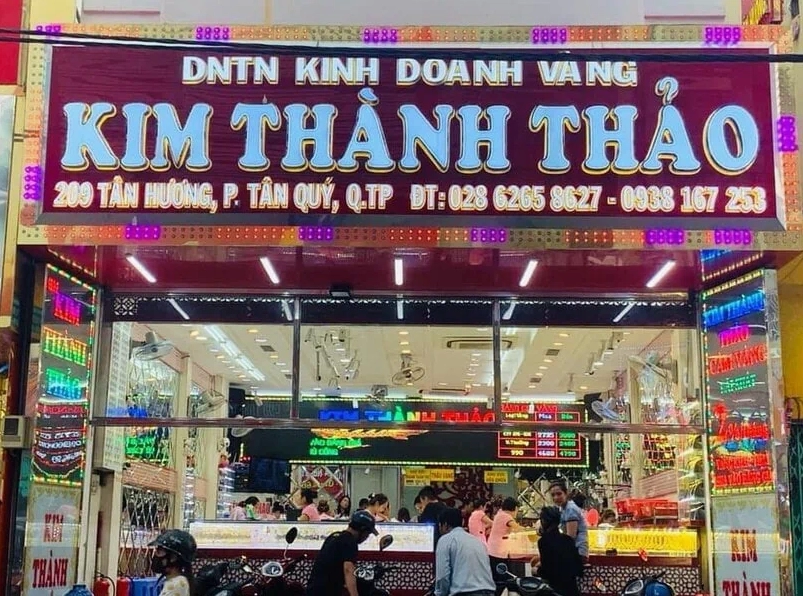 giá vàng kim thành thảo