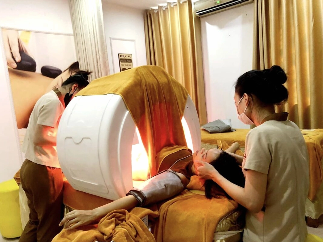 Gội đầu dưỡng sinh Arum Spa