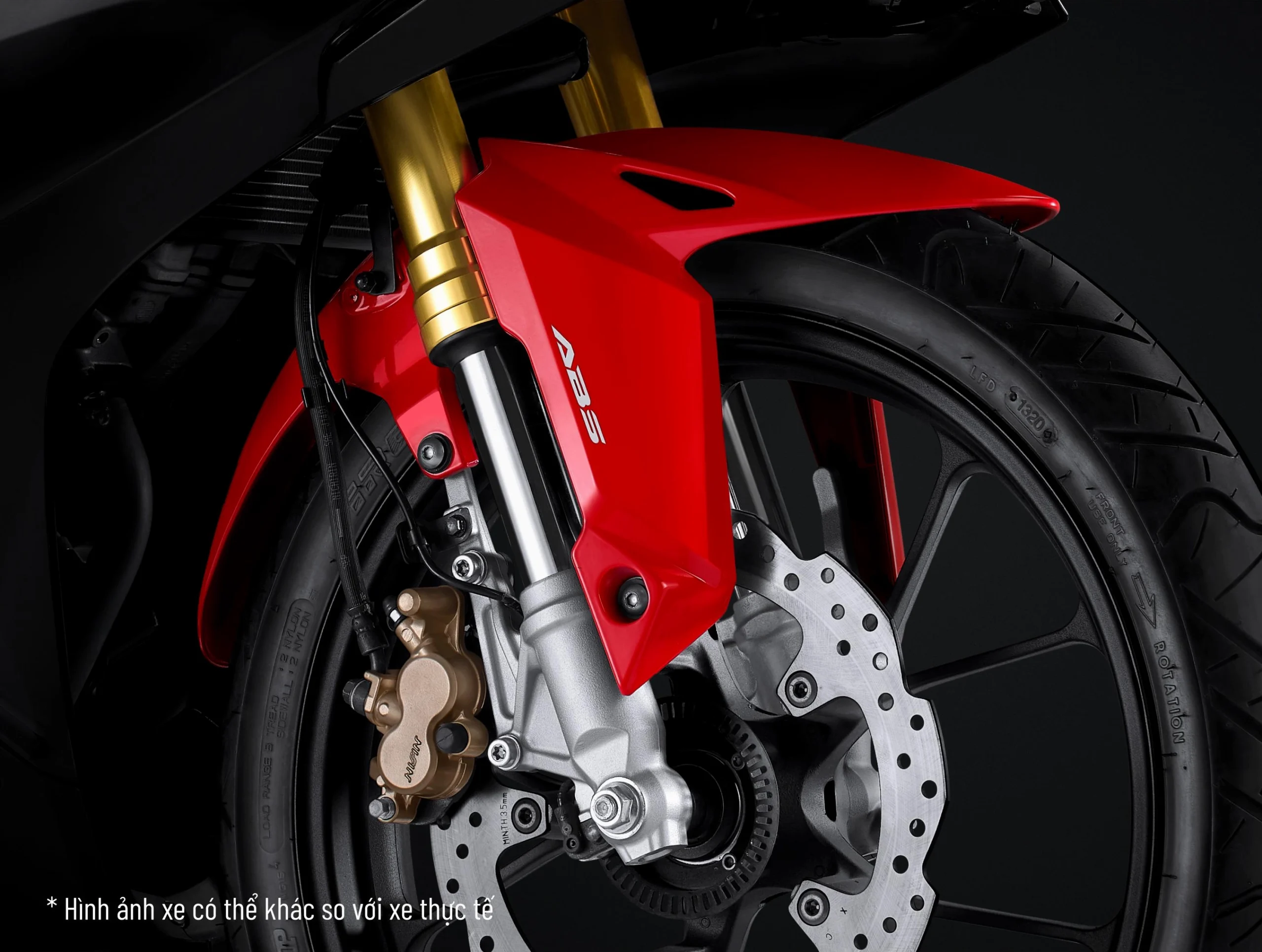 Hệ thống chống bó cứng phanh ABS hai kênh của CBR150R