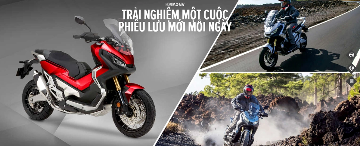 Hình ảnh Honda X-ADV 750 phiên bản 2019