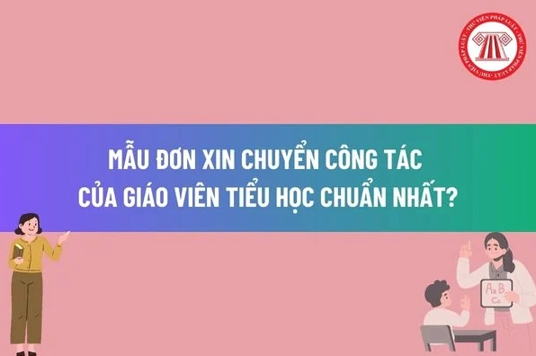 Hình ảnh minh họa mẫu đơn xin chuyển công tác