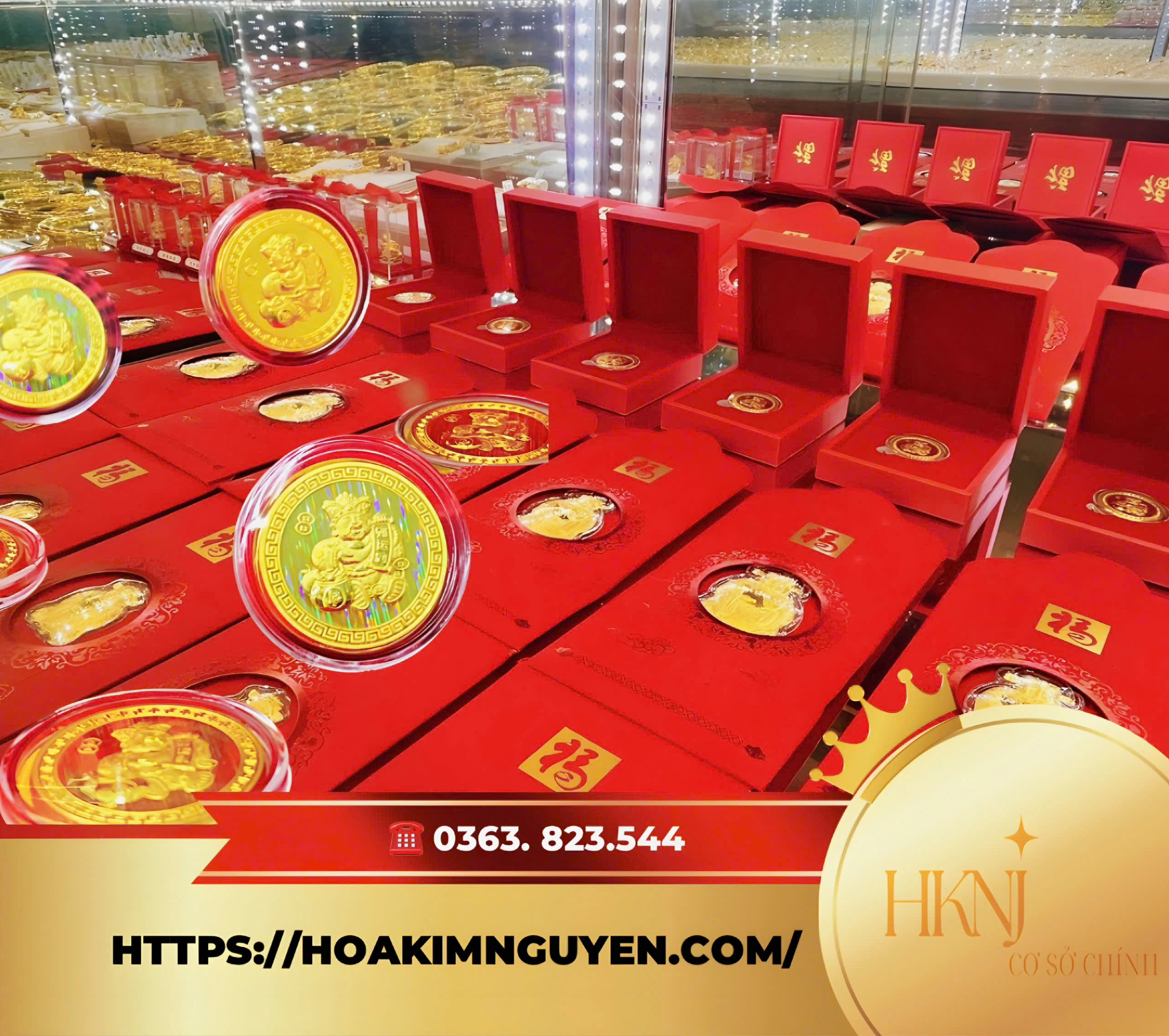 Hoa Kim Nguyên chuyên trang sức vàng