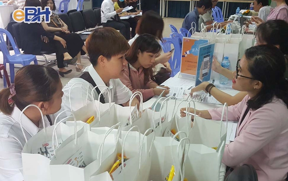 Hoạt động sàn giao dịch việc làm do trung tâm DVVL TP.HCM tổ chức thường niên