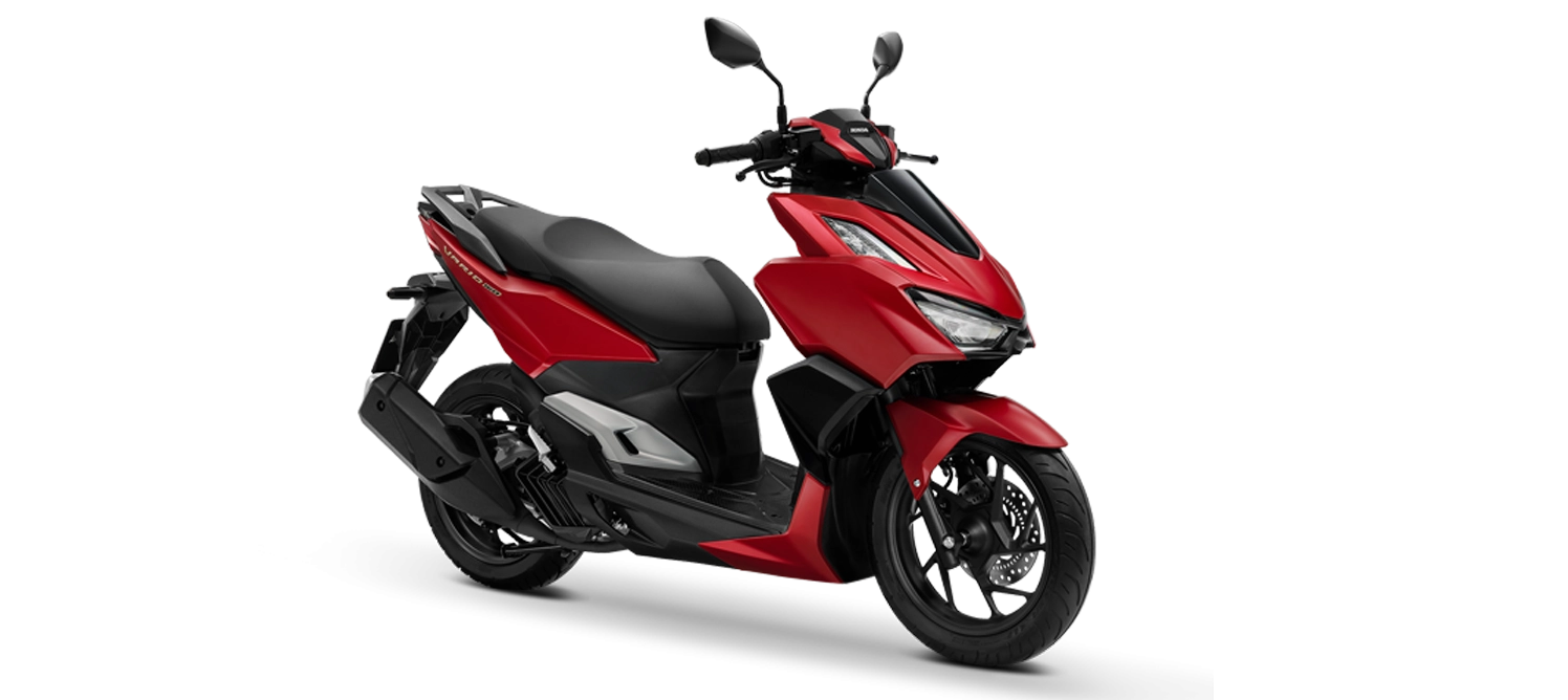 Honda Vario 160 thiết kế thể thao độc đáo phiên bản màu đỏ