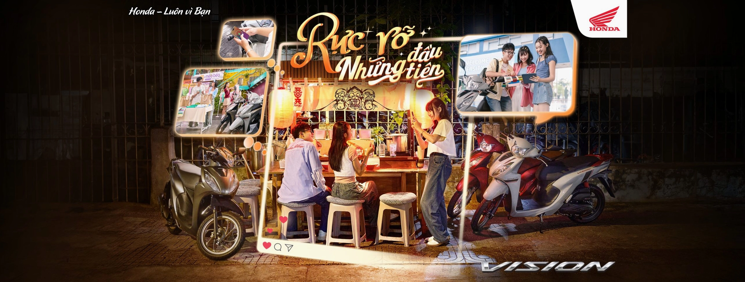 Honda Vision 2025 tại Sông Trà Quảng Ngãi