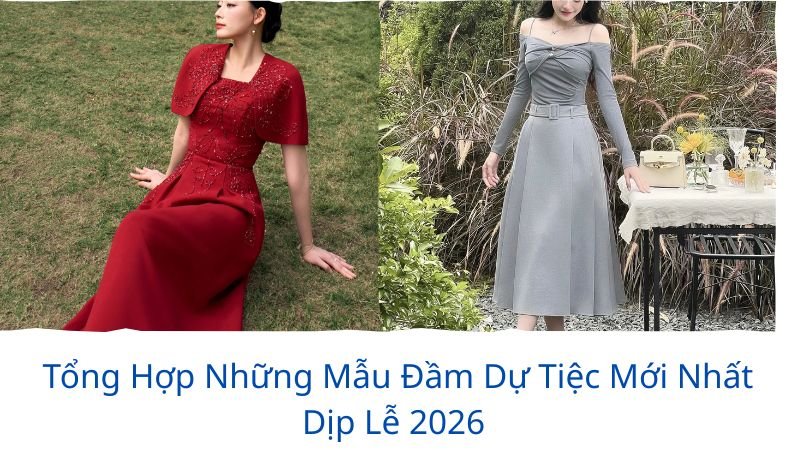 những mẫu đầm dự tiệc mới nhất