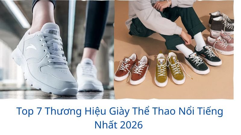 thương hiệu giày thể thao nổi tiếng