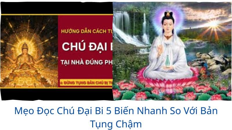 chú đại bi 5 biến đọc nhanh