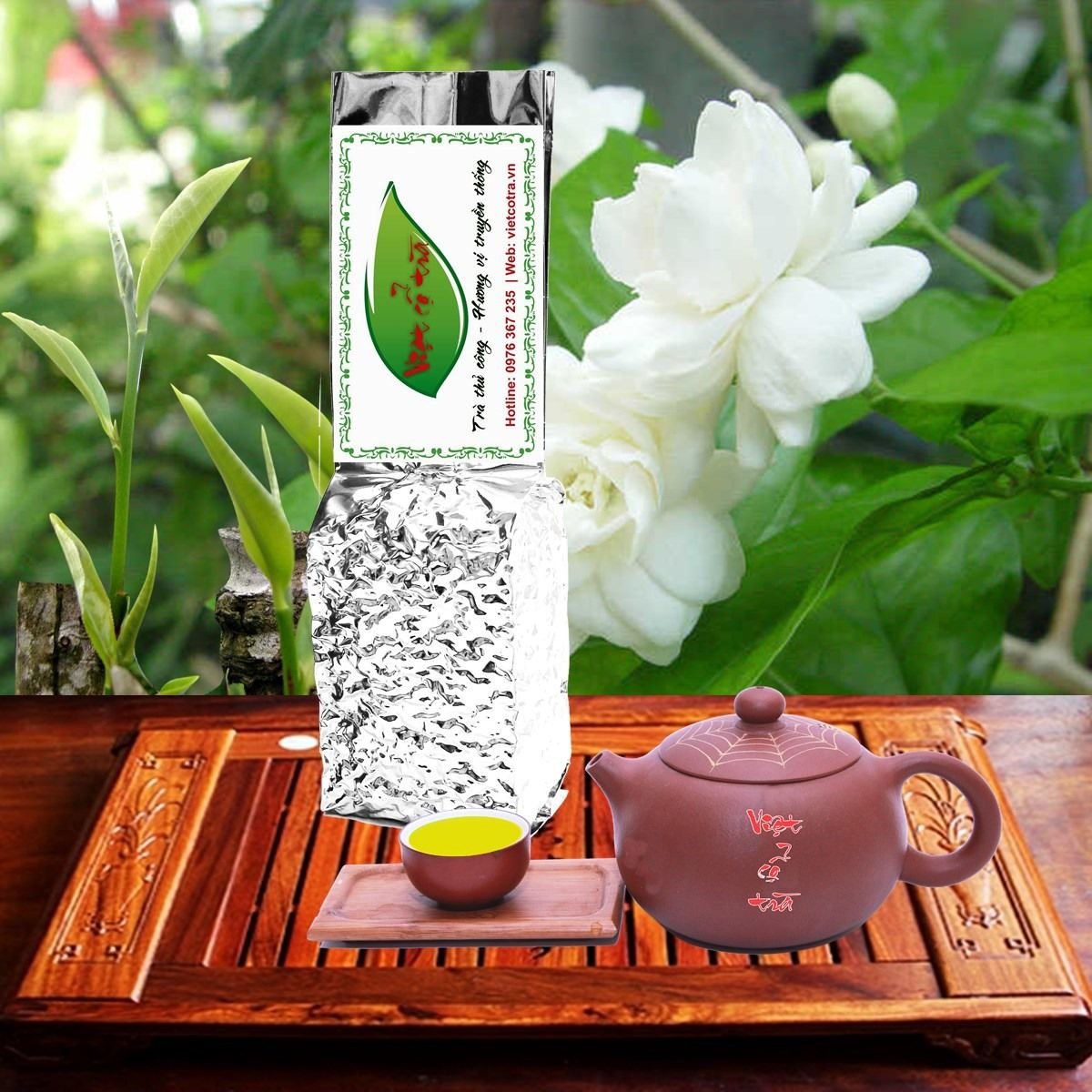 chè ướp hoa truyền thống