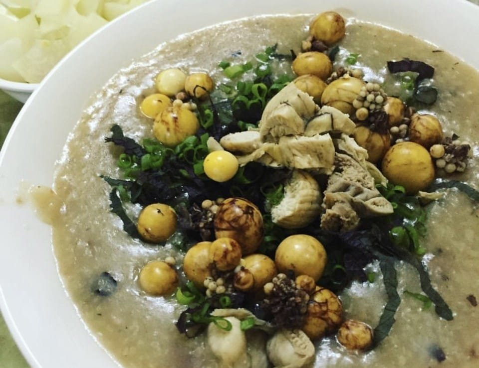 cháo ấu tẩu của tỉnh nào