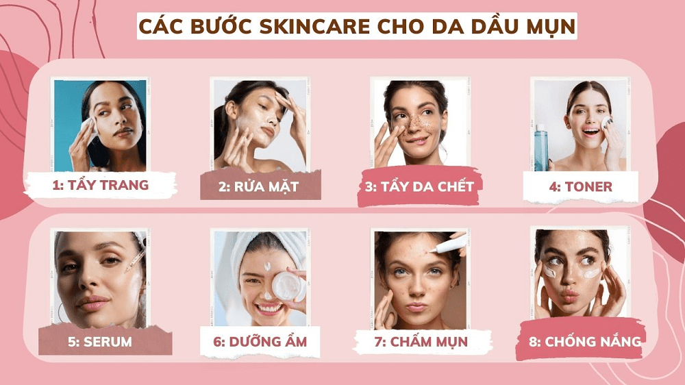 sữa rửa mặt da dầu mụn tốt nhất