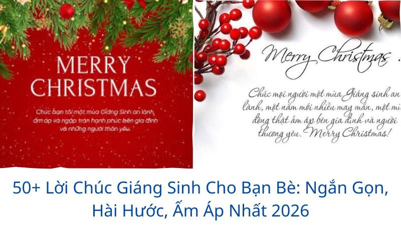 lời chúc giáng sinh cho bạn bè (1)
