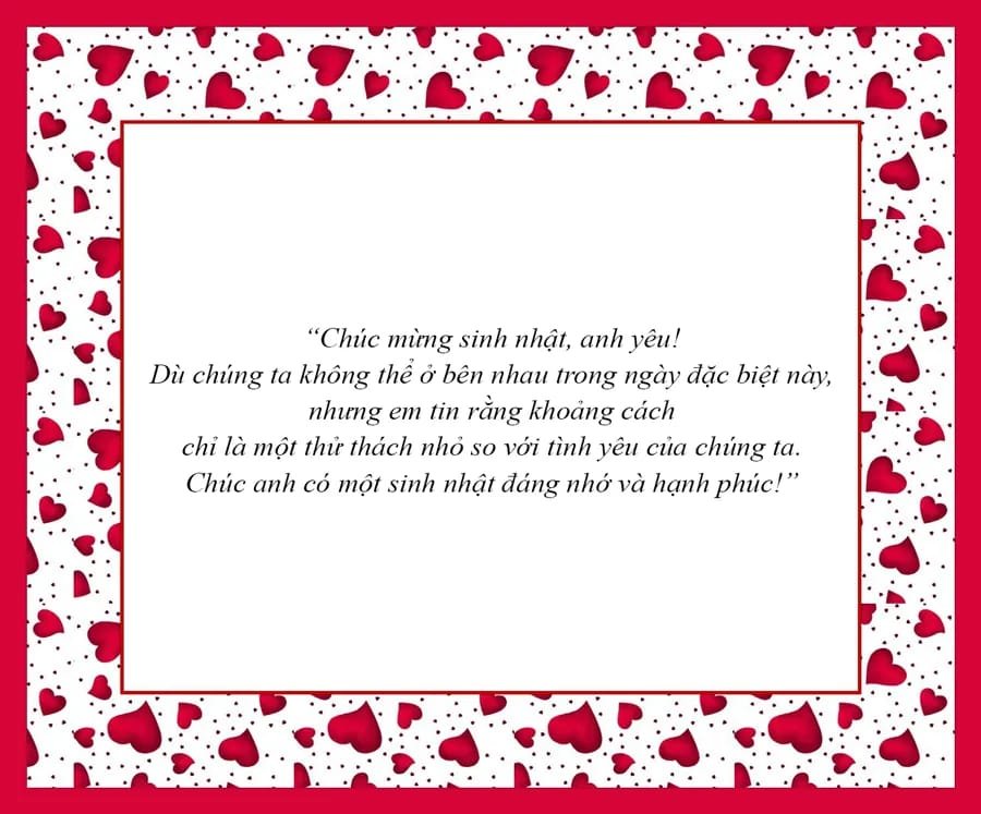 lời chúc sinh nhật bạn trai bạn gái