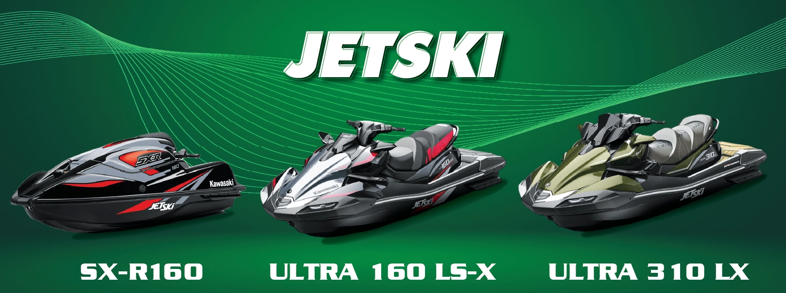 Motor nước Kawasaki Jetski