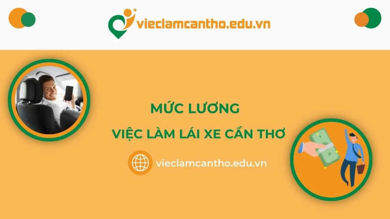 Mức lương việc làm Lái Xe Cần Thơ