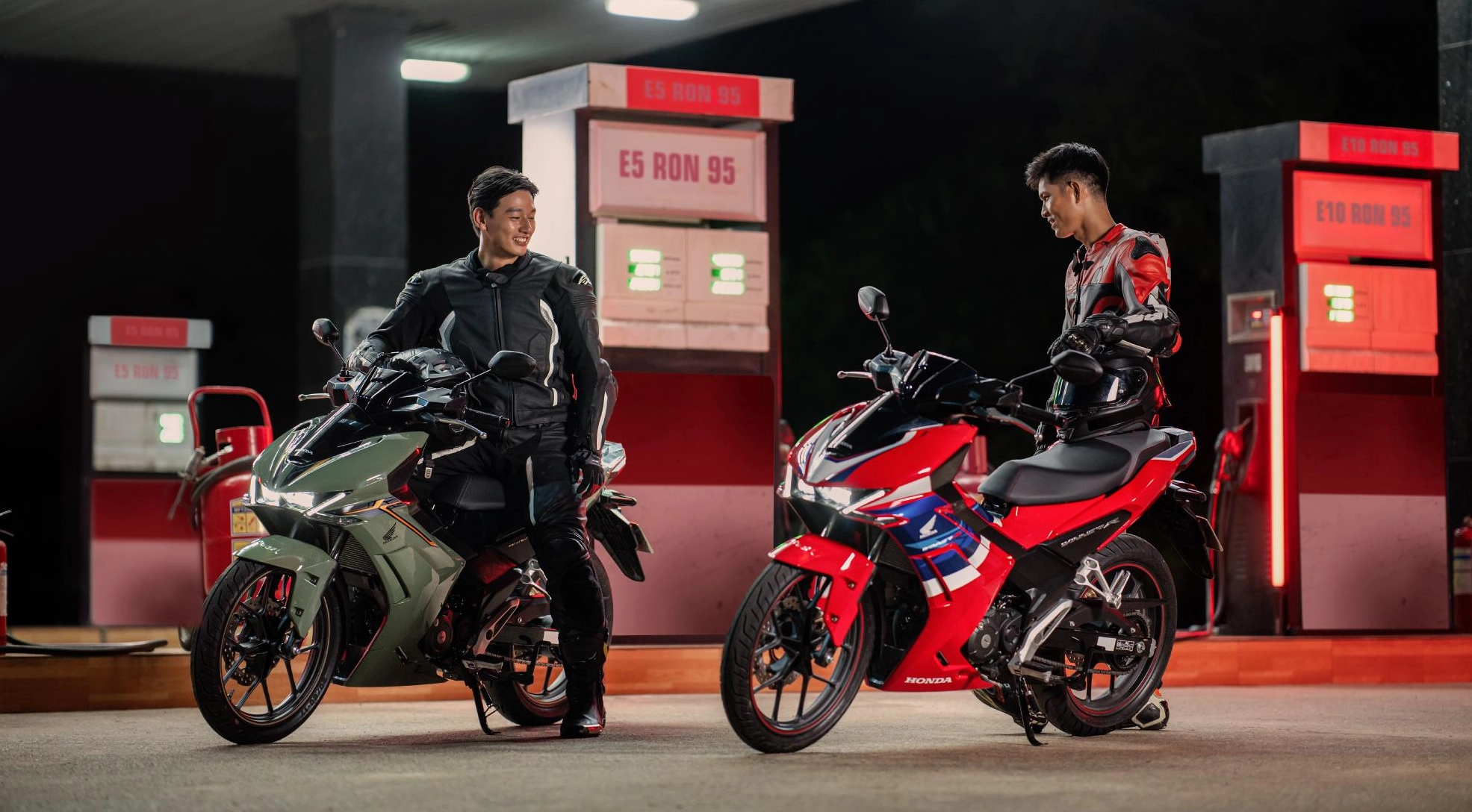 Người dùng trải nghiệm Honda Winner 150 trên đường