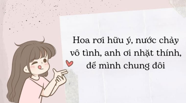 những câu thả thính vui cho nữ ngắn gọn