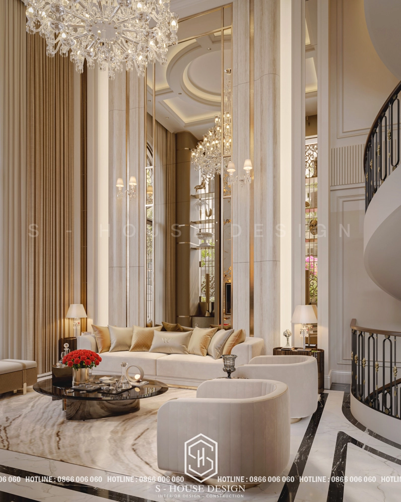 Phong cách Thiết kế Nội thất Luxury Sang Trọng, Đẳng Cấp 2026