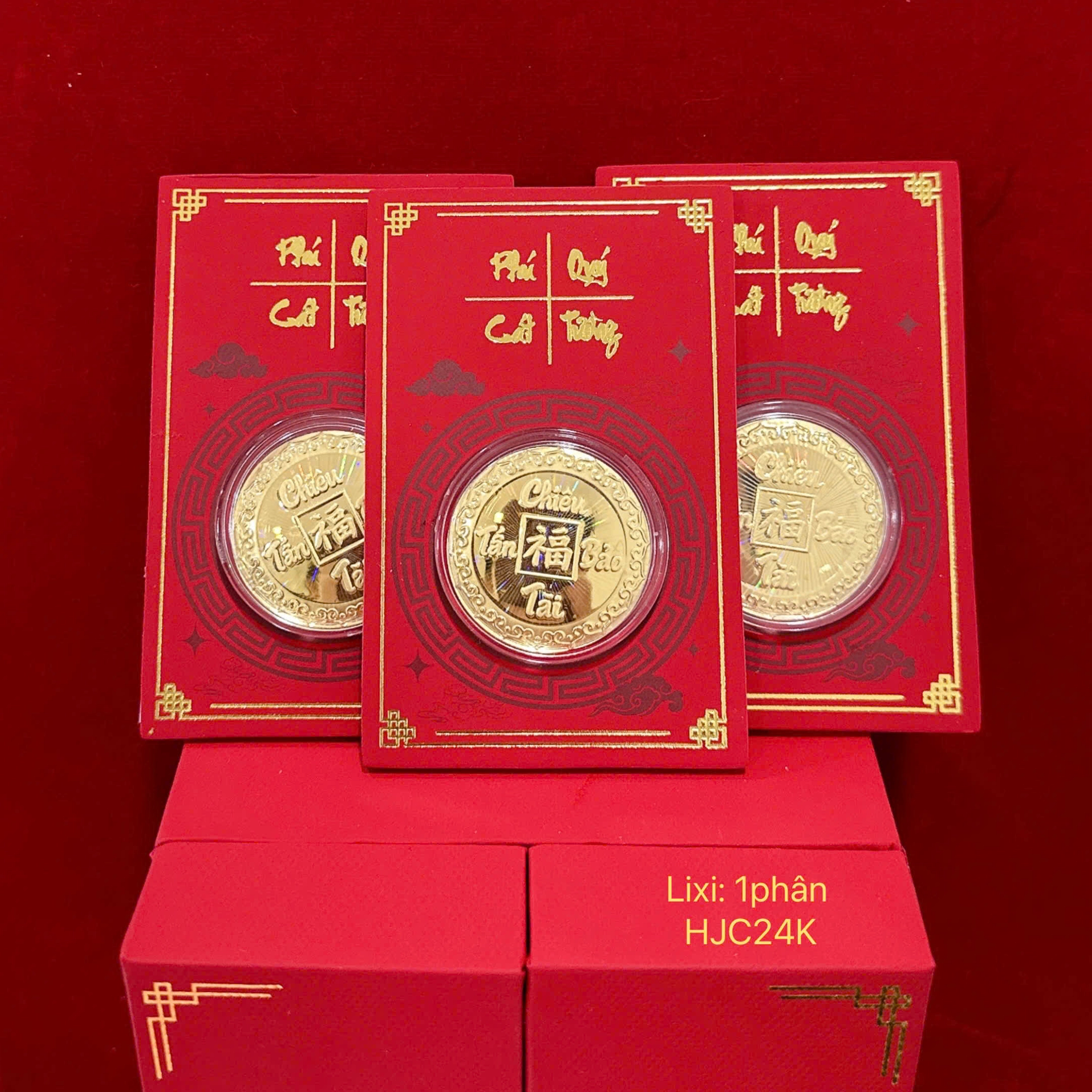 Quà tặng vàng 24K HJC mang ý nghĩa tài lộc