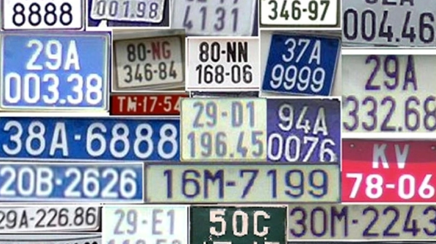 Quy định mới nhất về biển số xe năm 2025