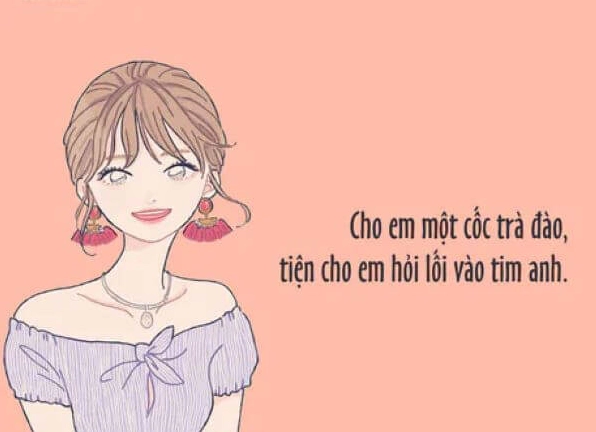 Thả thính crush dễ thương, ngọt ngào