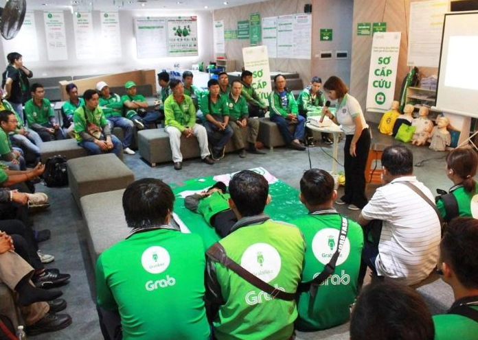 Tham gia khoá đào tạo Grab